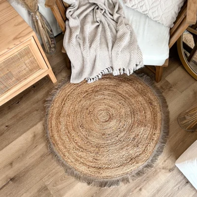 Alfombra Yute VENECIA Circular 120cm